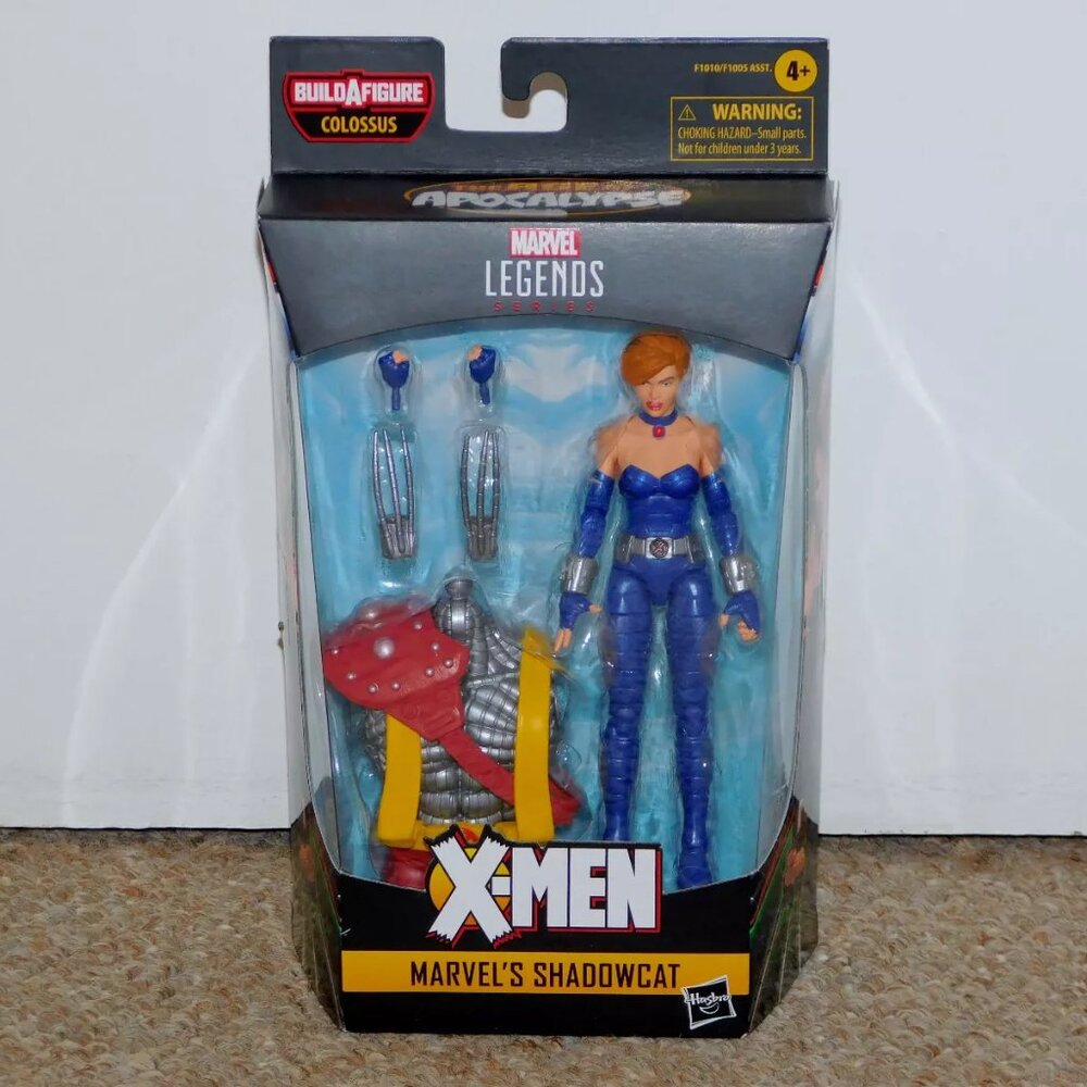 2021 Hasbro Marvel Legends 6" Age of Apocalypse Shadowcat MIB New BAF Colossus